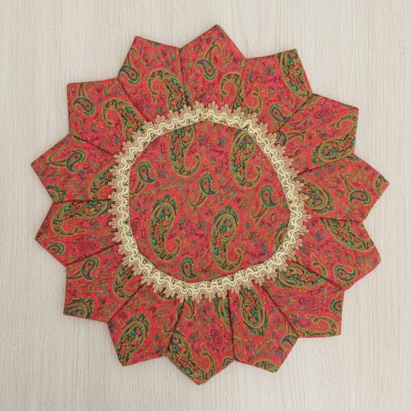 رومیزی ترمه ستاره‌ای