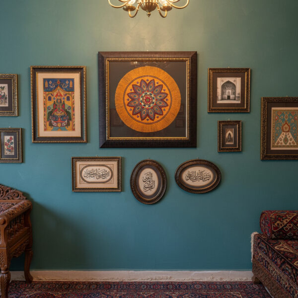 تابلو پته دوزی نارنجی